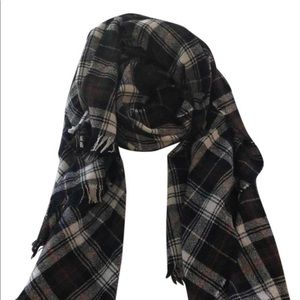 J. Crew blanket scarf in tartan plaid
